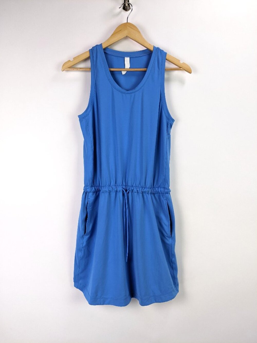 ZELLA Womens Pullover Athleisure Dress Hand Pockets in Blue Size XS